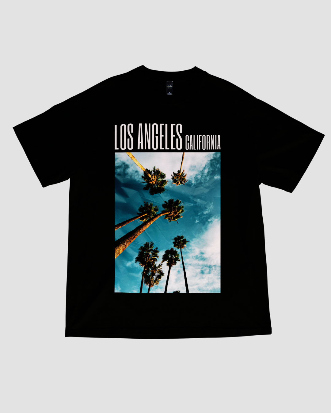 Los Angeles Unisex Oversized T-Shirt - Black