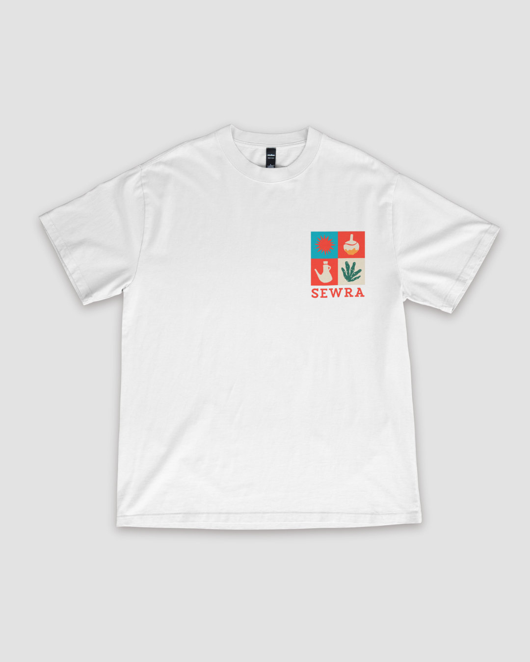 Lost In The Little Things Unisex Oversized T-Shirt - White