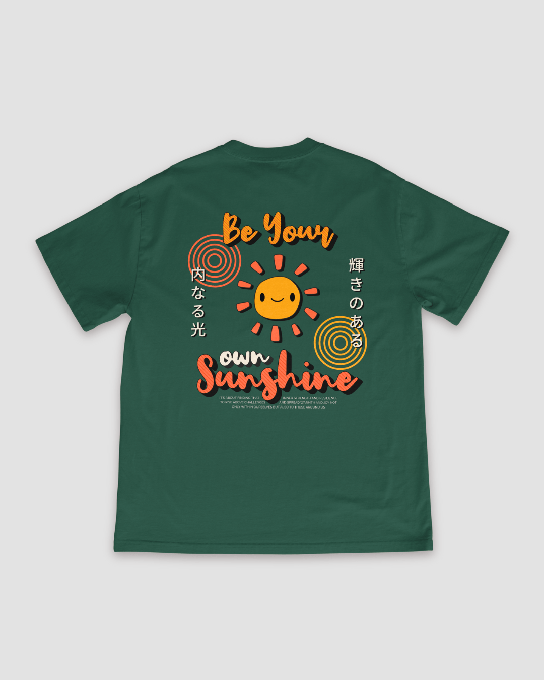 Be Your Sunshine Unisex Oversized T-Shirt - Sewra