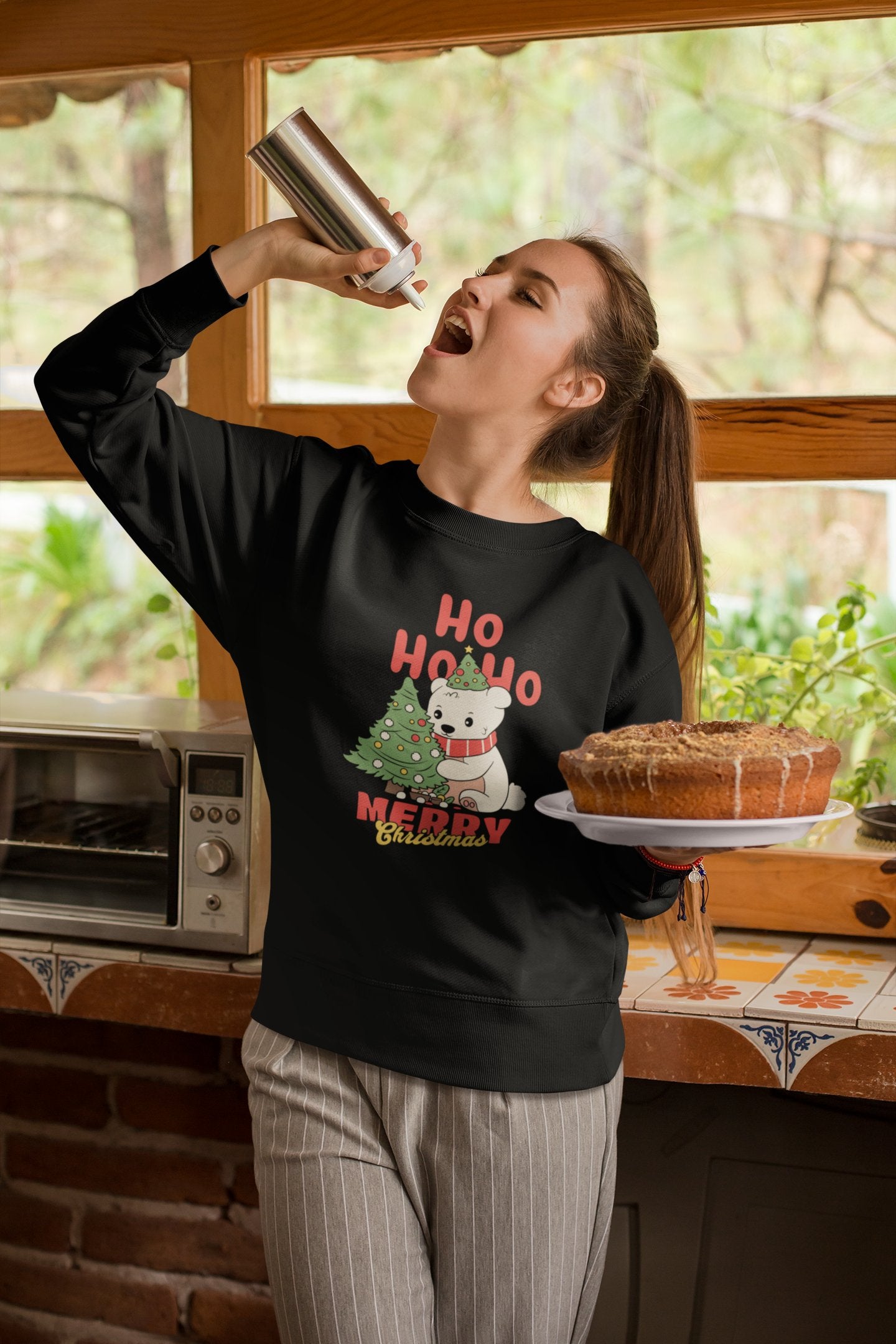 Christmas Sweatshirt for Women - Sewra