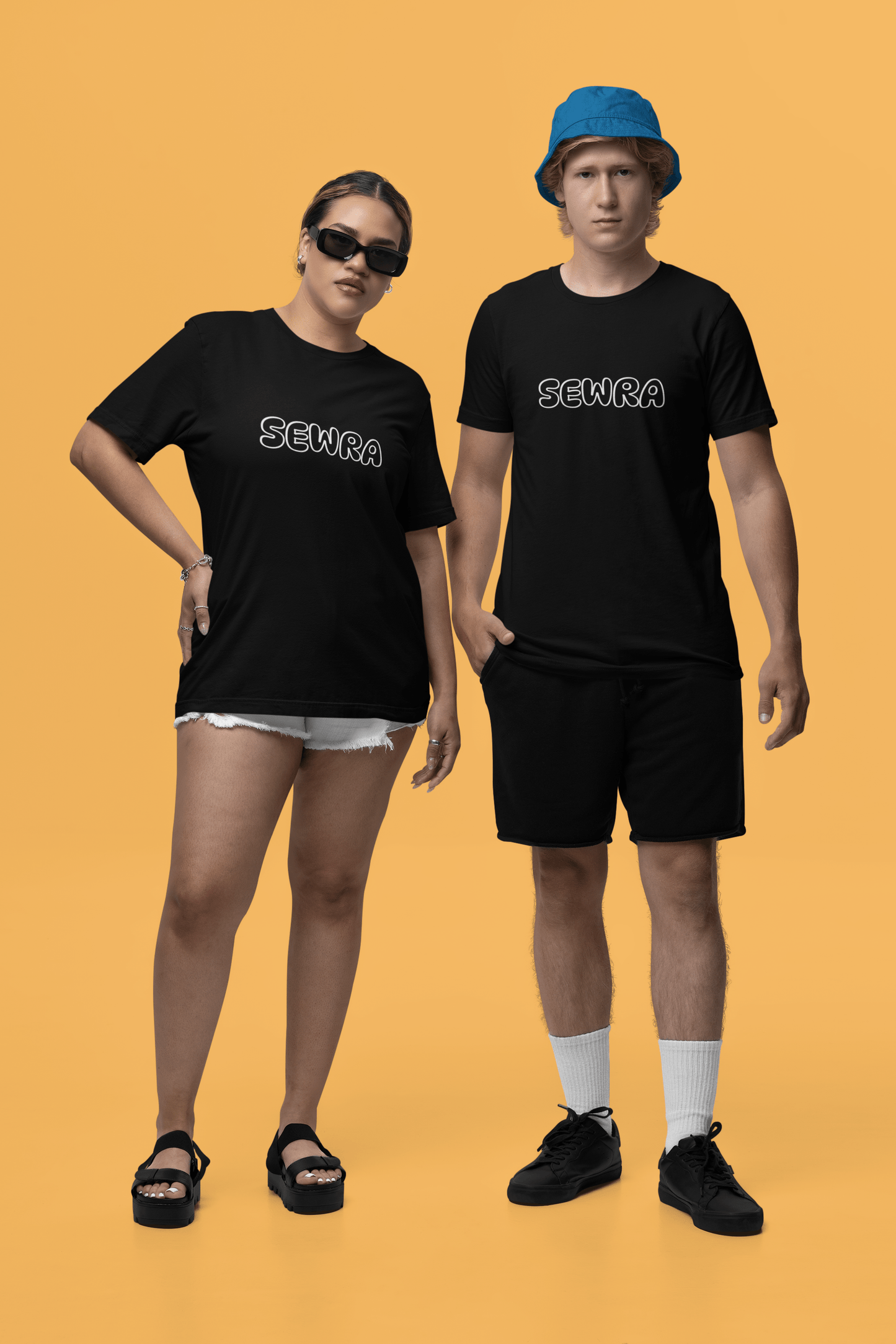 Spread Love Unisex Oversized T-Shirt - Black - Sewra