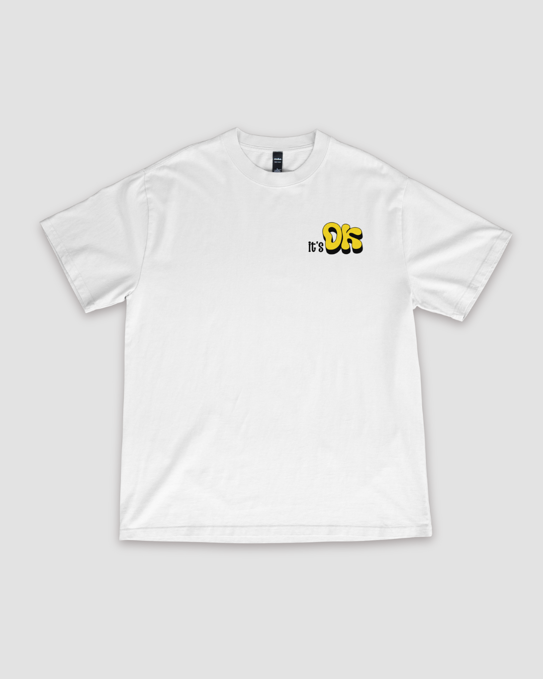 Slow Down Unisex Oversized T-Shirt - White
