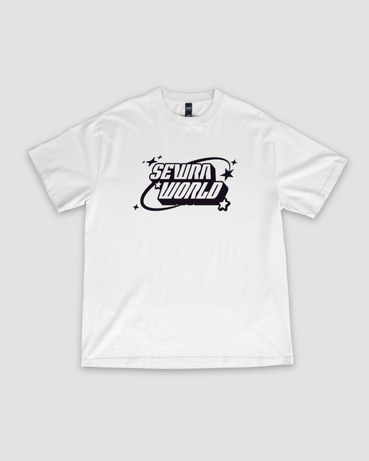 Sewra World Unisex Oversized T-Shirt - White