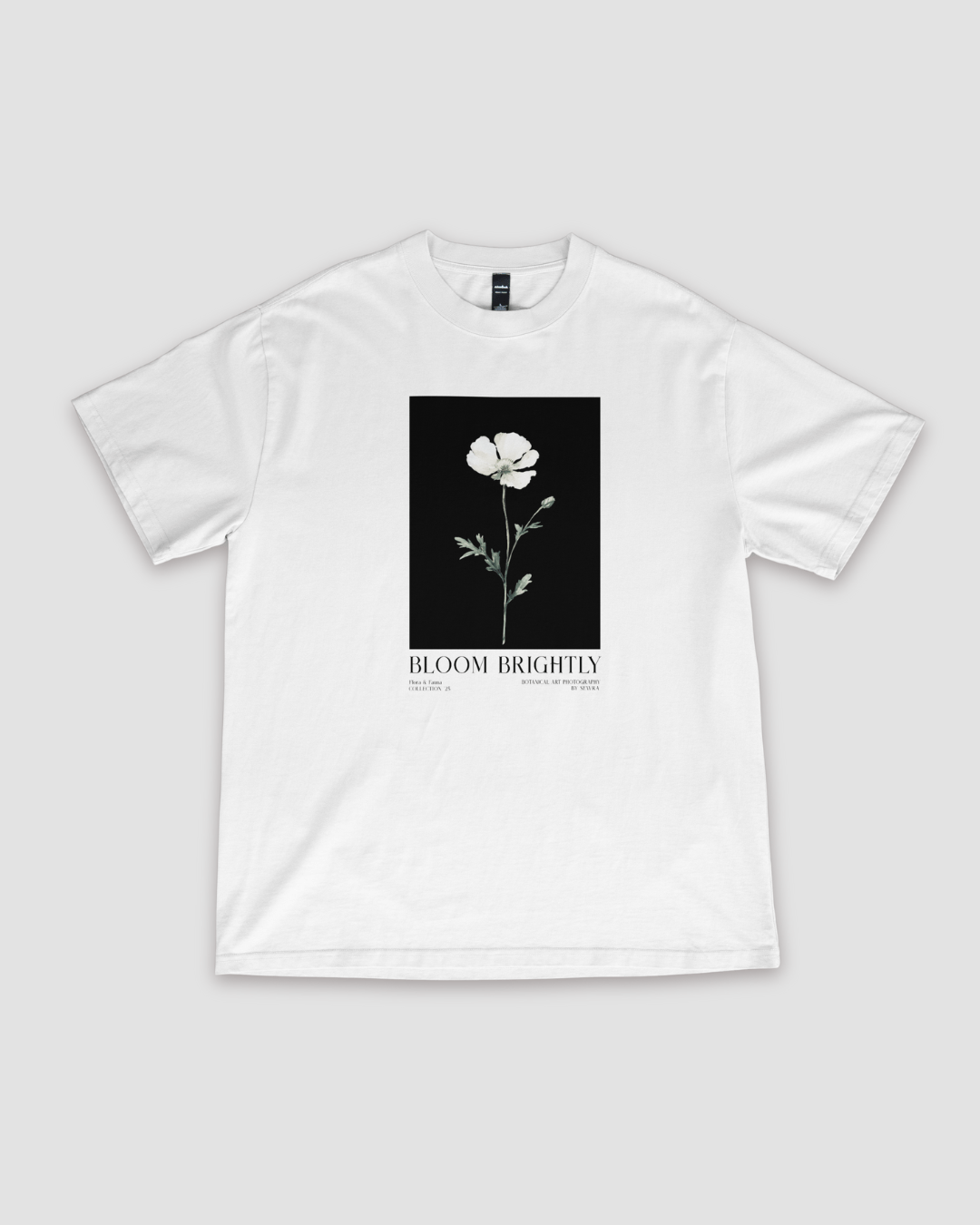 Bloom Brightly Unisex Oversized T-Shirt - Sewra