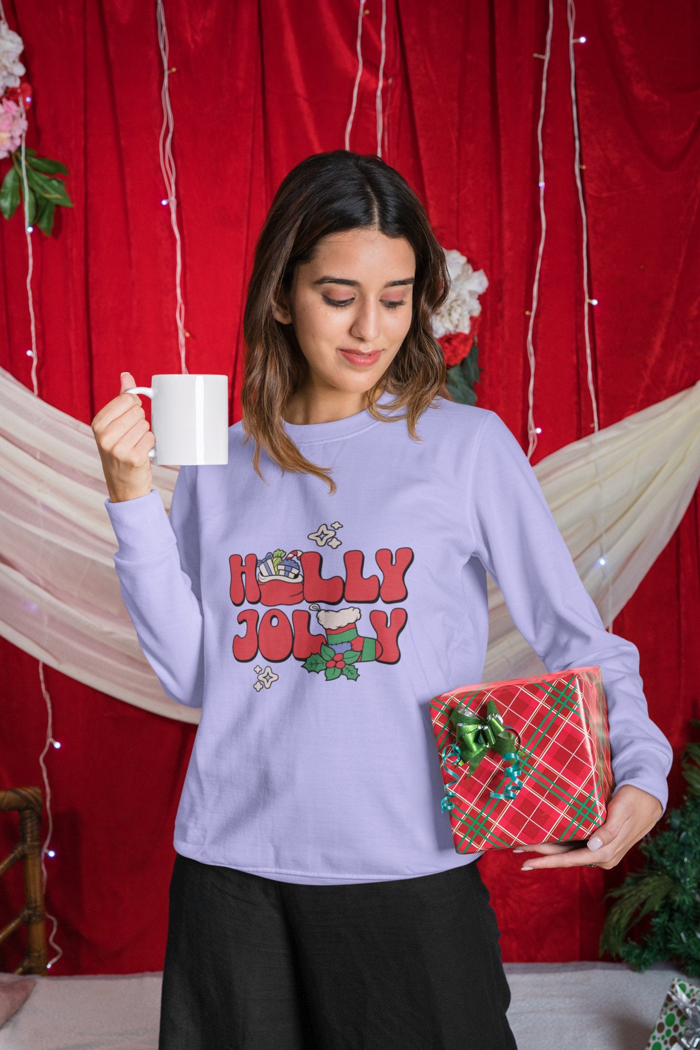 Christmas Sweatshirt for Women - Sewra