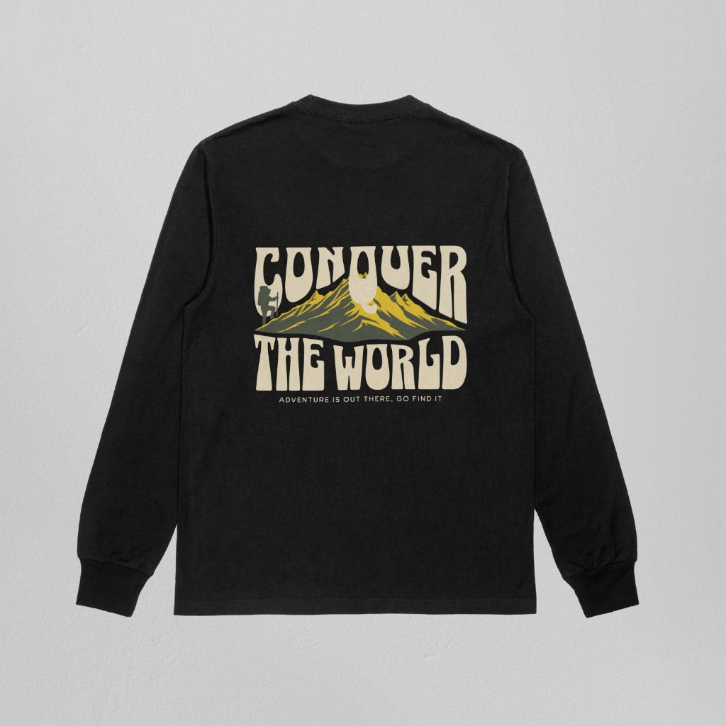 Find Your Wild Unisex Sweatshirt - Black - Sewra