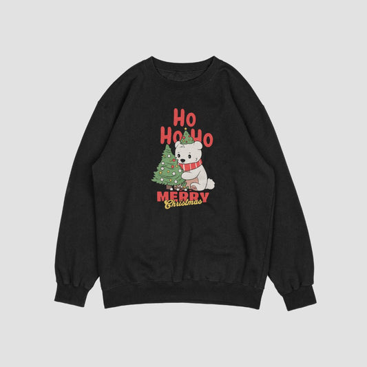 Ho Ho Ho Sweatshirt for Women - Sewra