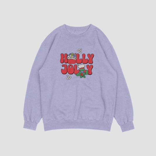 Holly Jolly Sweatshirt for Women - Sewra