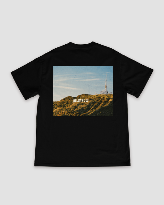 Hollywood Unisex Oversized T-Shirt - Black - Sewra