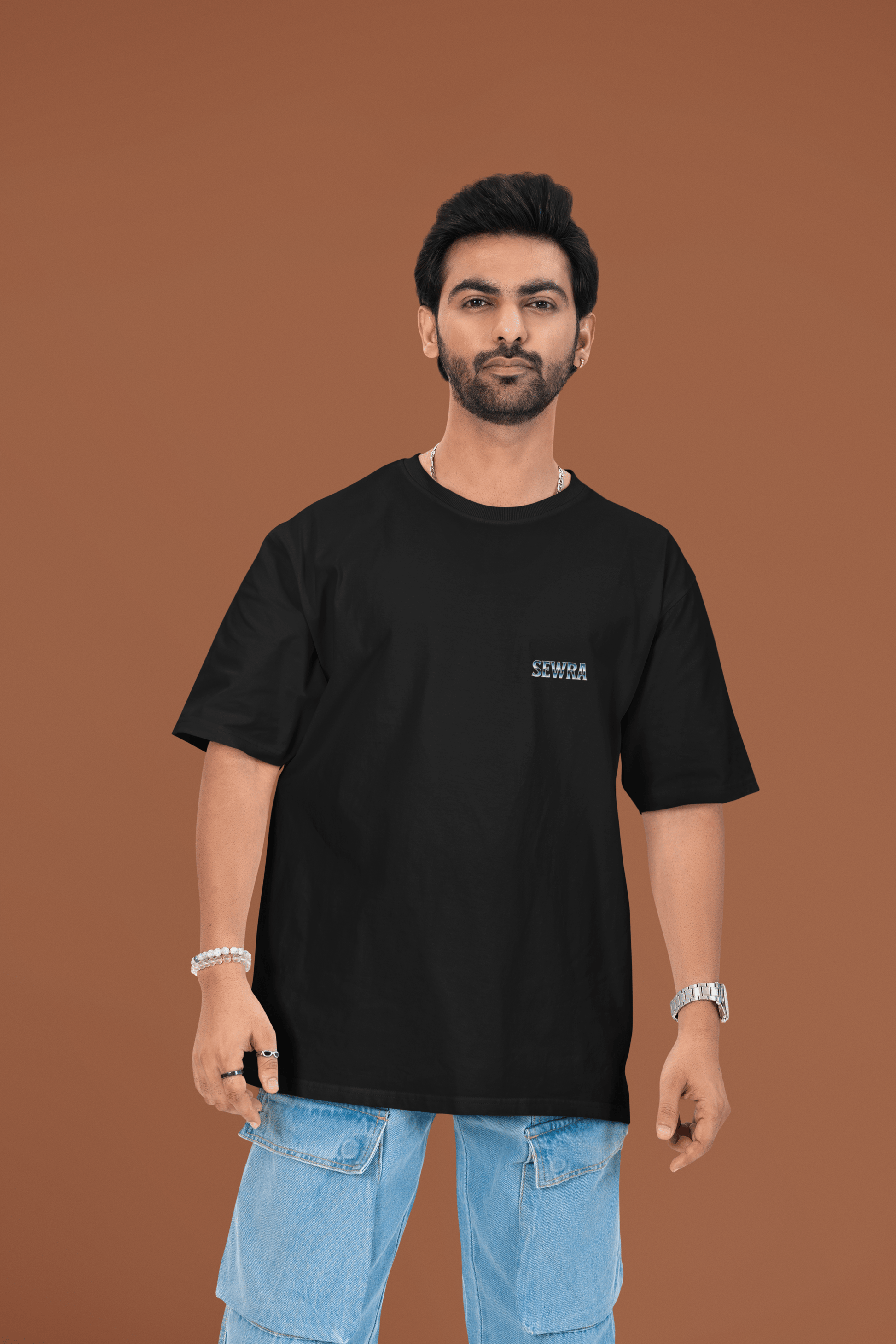 Matrix Oversized T-Shirt for Men - Sewra