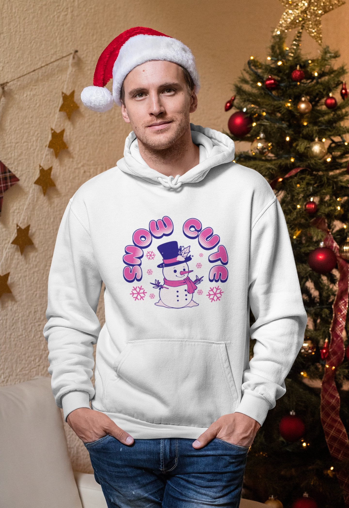 Oversized Hoodie for Men - Chrismas Special - Sewra