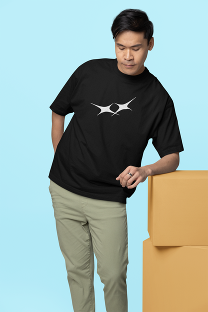 Better Days Ahead Unisex Oversized T-Shirt - Black