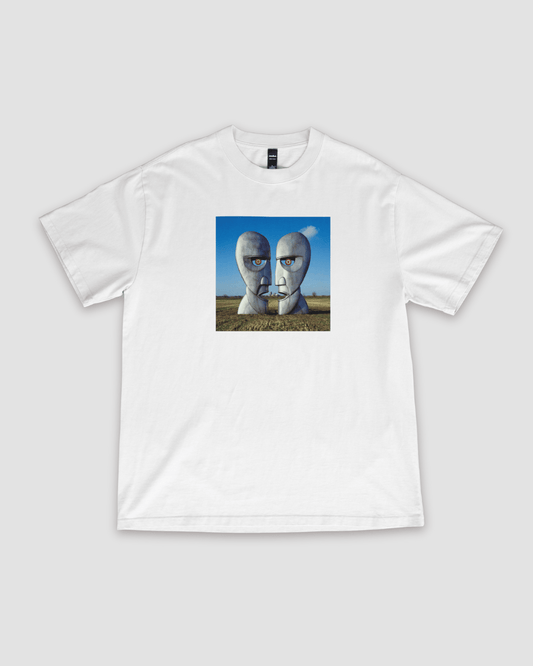Pink Floyd The Division Bell Unisex Oversized T-Shirt - White - Sewra