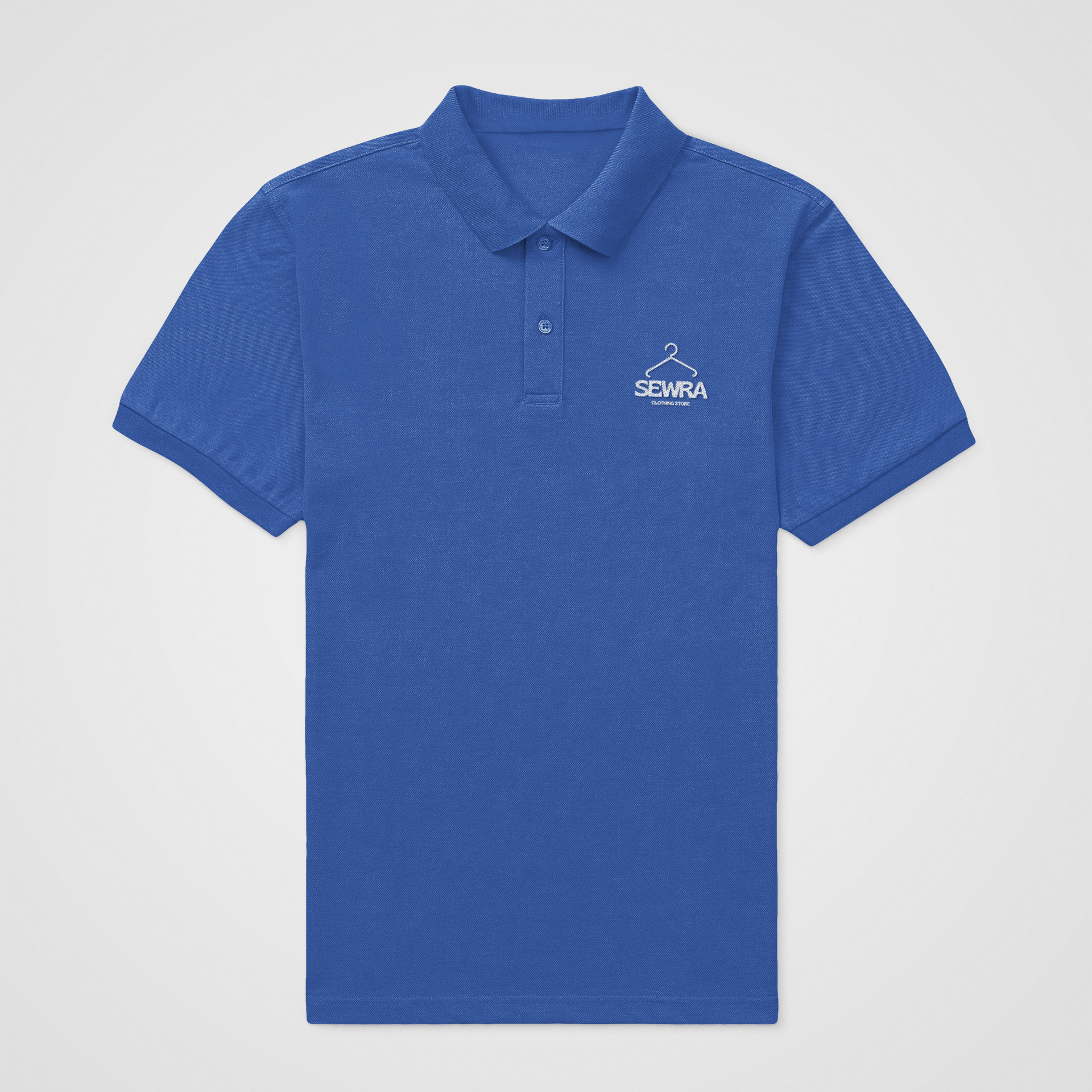 Polo T-Shirt for Men - Royal Blue - Sewra