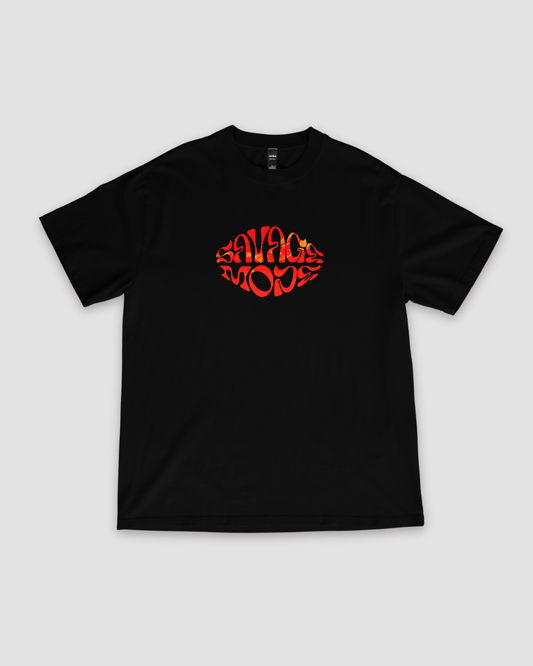 Savage Move Unisex Oversized T-Shirt - Black - Sewra