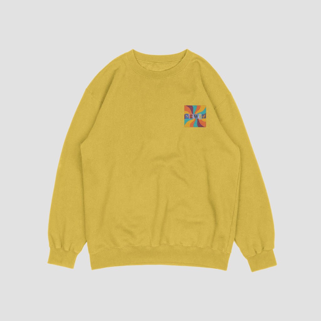 Sewra Unisex Sweatshirt - Mustard Yellow - Sewra