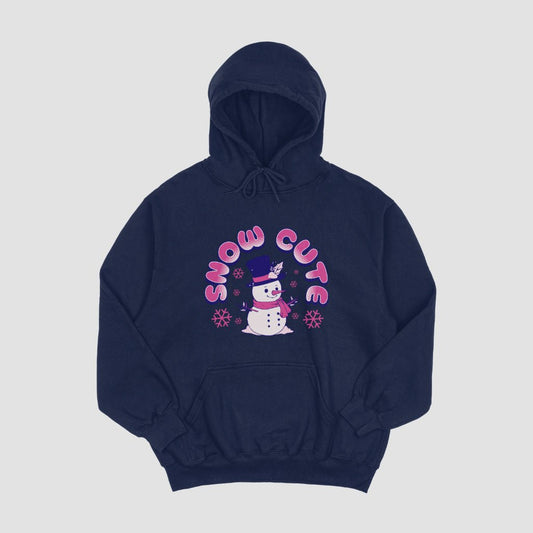 Snow Cute Oversized Hoodie for Men - Sewra