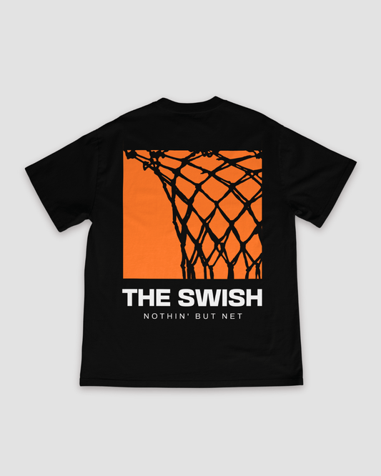 The Swish Unisex Oversized T-Shirt - Black - Sewra